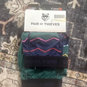 PAIR OF THIEVES 2-Pk Men's Sz M Medium Boxer Briefs Underwear Super Fit Mesh NEW